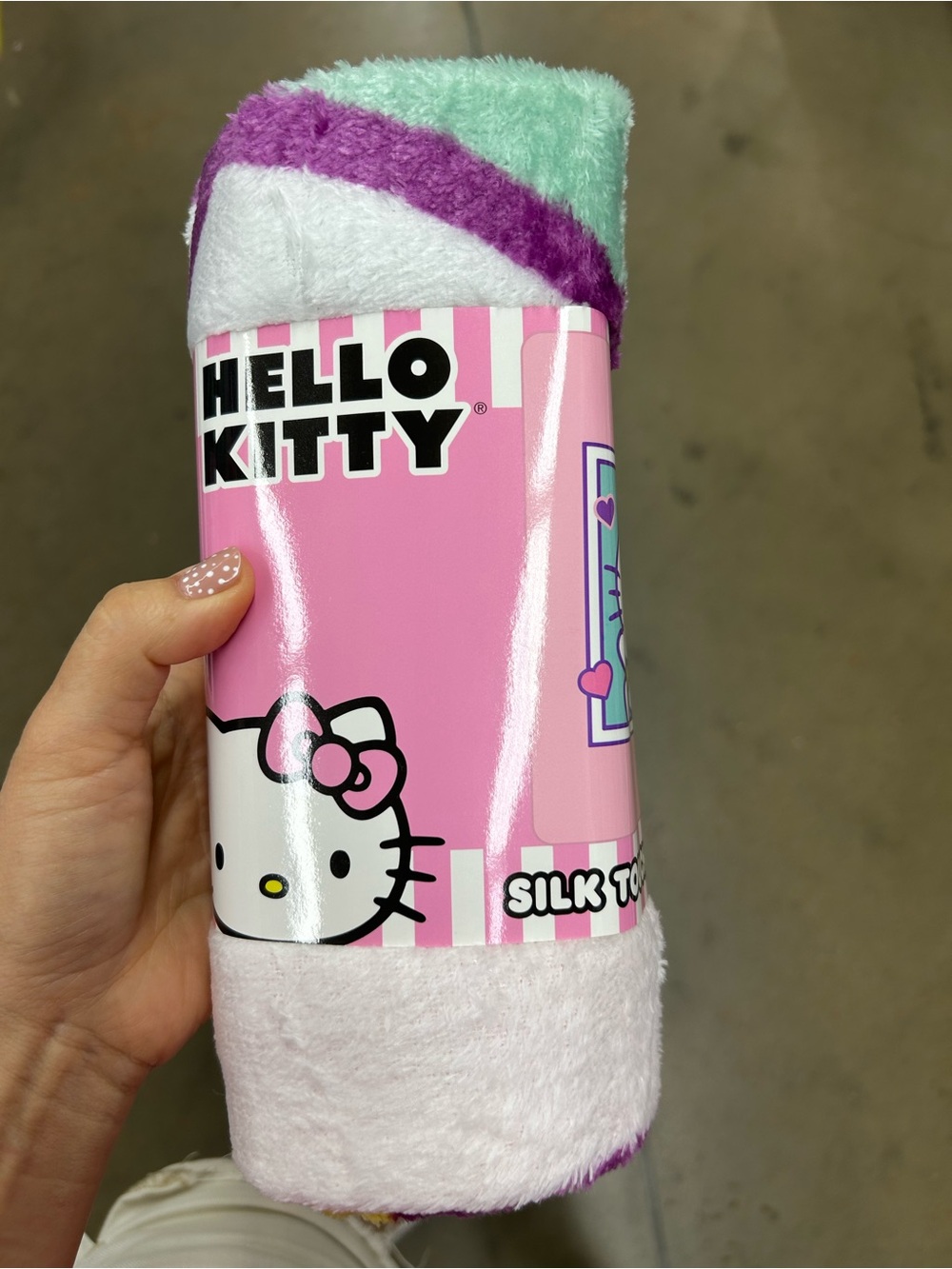 NWT Hello Kitty Plush Silk Touch throw
